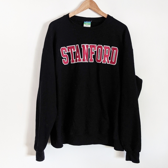 Champion Other - VTG STANFORD College Champion Letterhead Pullover